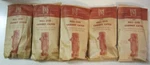 5 Nos National Lock Cabinet Catch Pulls N61-308 Chrome W/red Lines, Deco/vintage. Fixed Price $74.99.