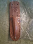 Vintage Rare, Klein Tools Leather Knife Sheath 5188 Nip Nos. Fixed Price $22.00.