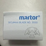Martor 3550.20 Double Sided Replacement Blade Order Equals Pack Of 10 - New. Fixed Price $20.00.