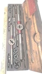 Craftsman 5504 Tap & Die Set - Vintage Usa Made Machinist Tool Wooden Box. Fixed Price $159.00.