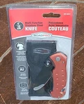 Roadpro 4" Multi-function Stainless Steel Knife With Nylon Case #SST-60241. Fixed Price $12.99.