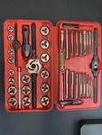 Snap-on TDM-117A Metric 41PC Tap & Die Set W/ Case. Fixed Price $140.00.