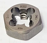 6544 1/2-13 1" Hex Die Irwin Hanson Cs Usa Rh Rethreading Carbon Steel. Fixed Price $10.99.