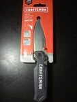 Craftsman Folding Knife 2025 CMHT10354 Top Liner Lock Quick Flip Pocket Gray. Fixed Price $15.00.