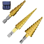 3PCS Metric Step Drill Bit, Hss Set High Speed Steel Bits.... Fixed Price $12.04.