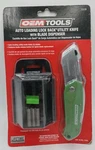 Oemtools #25538 Auto Loading Lock Back Utility Knife With Box Of 50 Blades New. Fixed Price $16.99.