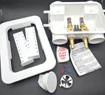 Oatey 38246 Washing Machine Outlet Box 2X4 1/4" Turn Wmob W/ Hammer Arrest F1960. Fixed Price $49.95.