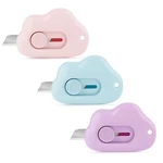 Box Cutters - 3 Pack Retractable Letter Opener, Adorable Cloud Tiny Paper Cut.... Fixed Price $10.86.