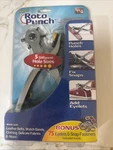 Roto Punch Home Mending Solution Belts, Shoes, W/ Eyelets & Fastener. Fixed Price $15.00.