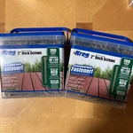 Kreg Protec-kote 2" Deck Screws Count SDK-C2W-700 Lot Of. Fixed Price $99.99.