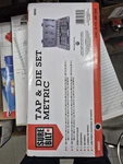 Surebilt 40 Piece Metric Tap And Die Set With Case #98093 (TDY027502). Fixed Price $41.65.