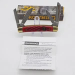 Browning 322184 Red Bone Congress Folding Pocket Knife Blade W/box New. Fixed Price $34.95.