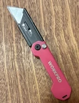 Workpro Folding Pocket Utility Knife Pink Box Cutter Brand New. Fixed Price $10.00.