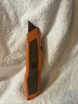 Hdx Orange Metal Retractable Utility Knife Single 6"LX 1.25 "w. Fixed Price $11.99.