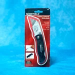 Sheffield Folding Lockback Utility Knife - 6 Inch, Black (new/sealed). Fixed Price $12.90.