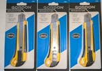 Gordon Snap Blade Utility Knife Steel 18MM. Fixed Price $8.00.