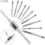 Small Hand Screw Thread Taps M1-M3.5 Hss Mini Metric Plug Adjustable Wrench. Fixed Price $15.03.