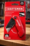Craftsman CMHT10385 Folding Utility Knife Quick Change Blade New Package. Fixed Price $9.95.