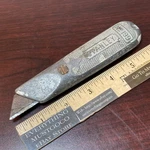 Vintage Stanley Model No. 199 Utility Razor Knife Box Cutter - Usa Blades Inside. Fixed Price $11.12.