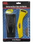 Mit Contractor Utility Knife With Holster, Includes 5 Blades 6919. Fixed Price $12.59.