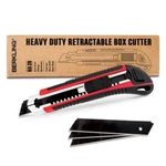 Berkling 18MM Utility Knife W/ 4X SK2H Blades & Heavy-duty Aluminum Frame. Fixed Price $12.95.