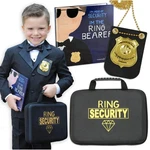 Tickle & Main Ring Bearer Proposal Gift Set - Youth Ages 4 Ys/m, Black. Fixed Price $38.99.