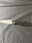 Meyerco Sovereign Folding Pocket Knife Ceramic White Blade Blackie Liner - Used. Fixed Price $22.97.