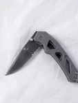 True Nebo TRU-FMK-0004 3-1/4 In. Partly Serrated Tactical Knife. Fixed Price $14.95.