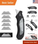 Professional-grade Autoload Turbo Knife: High Carbon Steel Blade With Storage. Fixed Price $44.09.