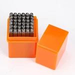 37 Pcs Metal Stamping Kit 3MM Letter/number Punch Set With Artistic Font. Fixed Price $12.82.