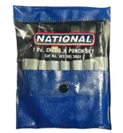 National 7 Piece Punch & Chisel Set Pin Nail Center. Fixed Price $11.69.
