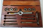 Snap On Blue Point TD-2400 Tap & Die Set Wood Box Vintage Old Machinist. Fixed Price $37.50.