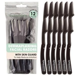 Essentials Dermaplaner Facial Hair Razors 12 Pack Precision Blades For Peac.... Fixed Price $17.40.