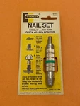 Nos Stanley No. 1111 (58-011) Nail Set Moc New U.s.a.. Fixed Price $22.95.