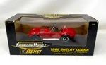 American Muscle 1966 Shelby Cobra 1/18 Scale Diecast Model Car Red Ertl. Fixed Price $39.99.