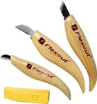 Flexcut Chip Set Carving Knife High Carbon Steel Blade Ergonomic Wood Handle. Fixed Price $64.59.