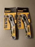 Lot Of 2 Dewalt Retractable Utility Knife Heavy Duty Blade Cutter Brand New. Fixed Price $34.98.