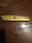 Vintage Metal Utility Knife Box Cutter Usa Made - Unique Storage System. Fixed Price $7.00.