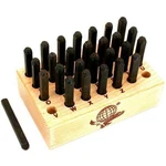 27 Letter Punches In Wood Stand 1/8" Jewelers Jewelry Design & Repair Tools. Fixed Price $18.41.