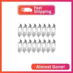 Qimoo 120 Pcs Exacto Knife Blades, Gauge High Carbon Steel Hobby. Fixed Price $14.20.