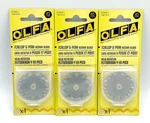 3X Olfa SCB45-1 45MM Scallop & Peak Rotary Cutter Blade New In Package. Fixed Price $7.96.