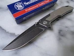 Smith & Wesson Desert Warrior Pivot Flipper Pocket Knife 8CR13MOV Tan G10 SW609W. Fixed Price $15.99.