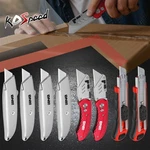 8-PACK Foldable Locking Mechanism Retractable Utility Knife Cutter W/ Blades. Fixed Price $29.99.