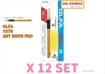 Olfa 157B Art Knife Pro Ambidextrous Rubber Grip & Craft Blade Series 12. Fixed Price $166.00.