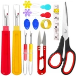 14 Pcs Sewing Seam Rippers, 2 Big Small Handy Stitch Multi-color. Fixed Price $9.11.