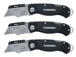 Husky Folding Sure-grip Lock Back Utility Knives Multi Pack (3 Piece. Fixed Price $39.19.