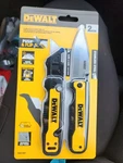 Dewalt Folding Pocket Knife Pack Of 2. Fixed Price $22.50.