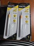2-X-ACTO Series Knife Zirconium Nitride Coated Blade NO.11 Type XZ3601 GM7. Fixed Price $16.95.