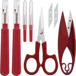 Sewing Seam Ripper Tool,stitch Remover And Thread Cutter With 2BIG+2SMALL Red. Fixed Price $13.35.