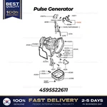 Genuine Pulse Generator 4595522611 For Hyundai Excel. Fixed Price $89.00.